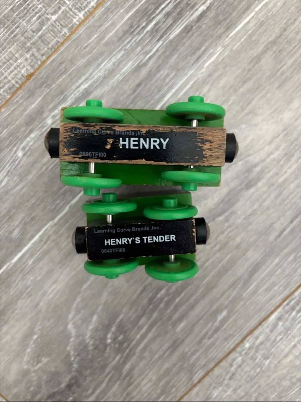 Wooden Henry and Tender - Early Engineers
